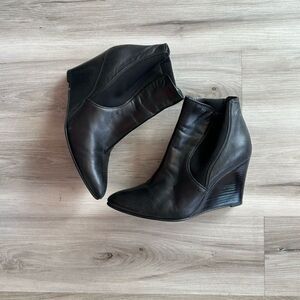 Stuart Weitzman Black Ankle Boots